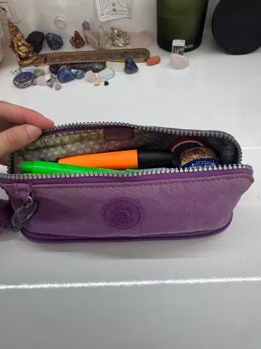 Estojo Kipling 100 Pens original roxo