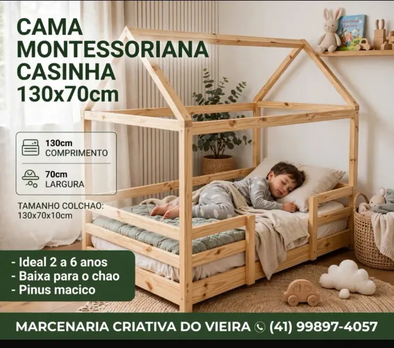 Cama montessoriana