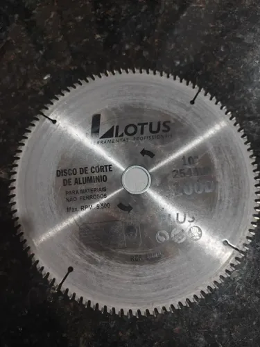 Disco de corte de alumínio