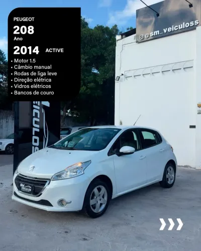 Peugeot 208 Active/active Pack 1.5 Flex 8V 5P 2014