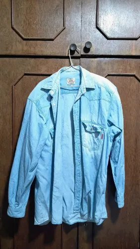 Camisão jeans Mr. Gato