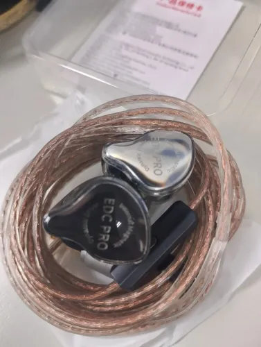 Fone Profissional De Ouvido Kz Edc Pro Cromado - Pronta Entrega