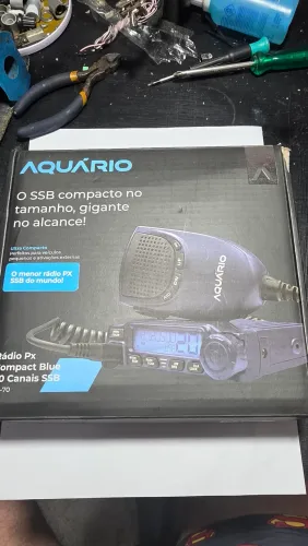 RÁDIO PX Aquário RP70 Com antena e suporte