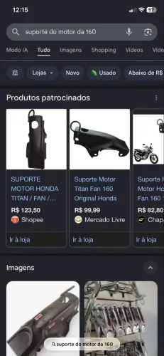 Suporte do motor da 160 original 