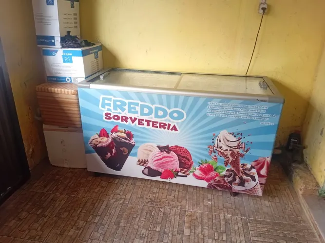 Freezer para gelados congelados