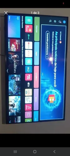 TV LG 55 polegadas com a.i