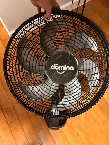 Ventilador Parede Domina Turbo Power 200w 50cm Dark Bivolt