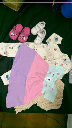 PACK / LOTE / PACOTE DE ROUPAS DE BEBÊ MENINA 02 anos