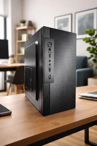 Gabinete (Novo) Micro ATX/ITX - Design Moderno e Compacto (Pc / Escritório / HomeOffice)