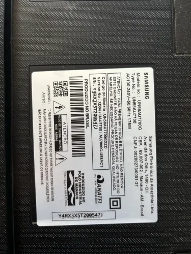 SUCATA DE PEÇAS TV SAMSUNG 58 POLEGADAS