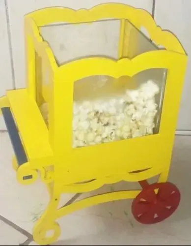 Carrinho de pipoca MDF
