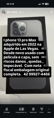 IPHONE 13 pro Max 256