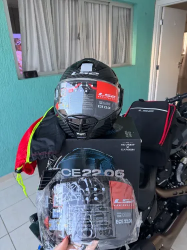 Capacete LS2 Advant x Carbon NOVO