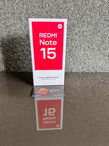 XIAOMI REDMI NOTE 15 256GB/8GB RAM NOVO/LACRADO