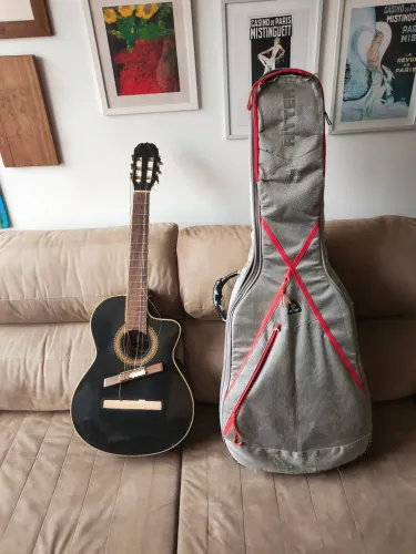 Violão Hofma ye-202 pra conserto + bag robusta