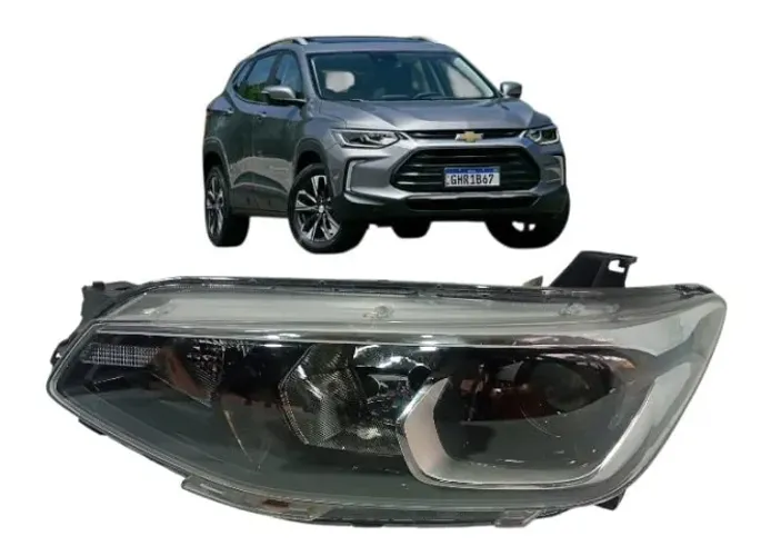 Farol Esquerdo Chevrolet Tracker 2021 a 2024 Usado Original