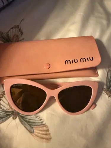 Óculos miu miu rosa!!! Novo!