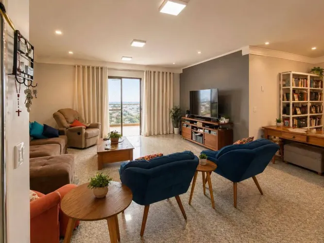 Apartamento com 240mts, com 4 suítes , 4 vagas de garagem no Santa Rosa.