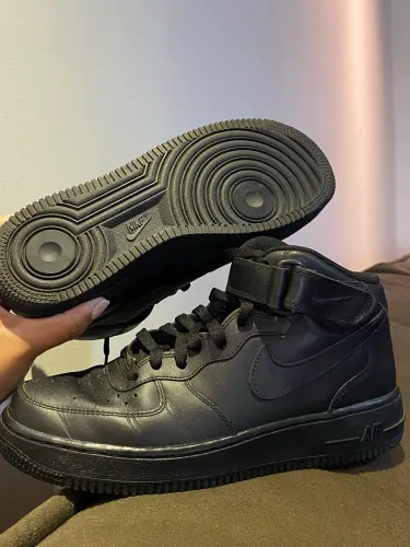Tênis feminino air force 1 ?07 Mid preto - tam. 38