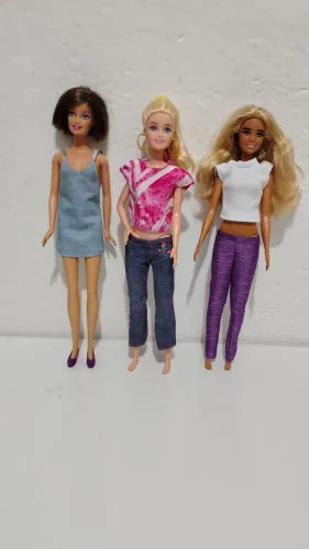 Lote de bonecas Barbie Mattel 