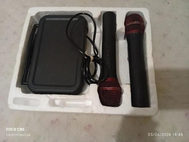 Vendo microfone sem fio 