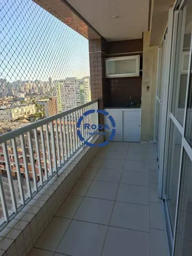 Apartamento á venda na encruzilhada/santos-sp