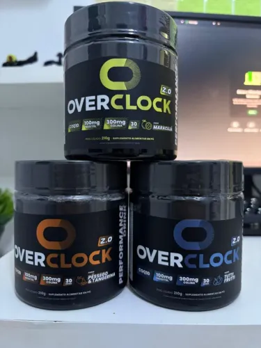 3 Pré treino overclock Energia e Performance