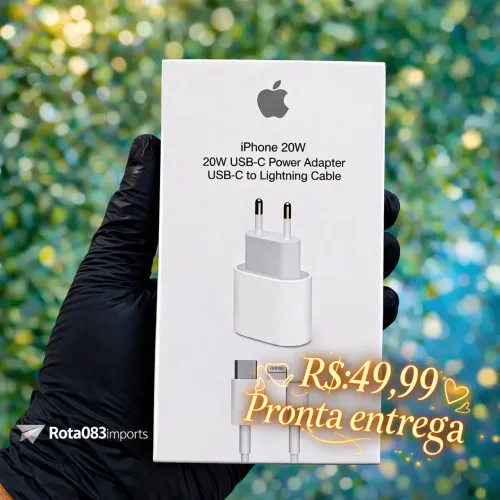 Carregador iPhone 