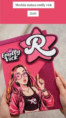 Mochila maluca emilly vick