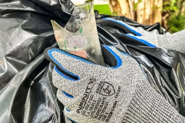 Luva de segurança Epi Nova R$15,00