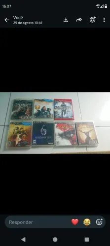 Jogos play 3 novos 