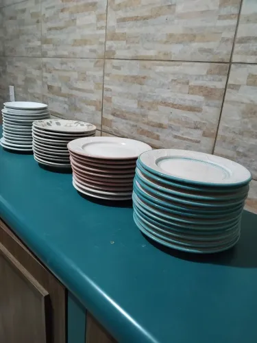 Cefeteria prato sobremesa