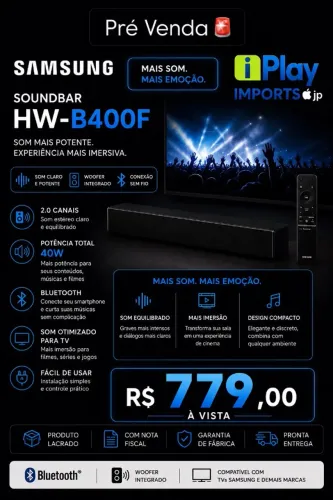 SOUNDBAR - HW-B400F