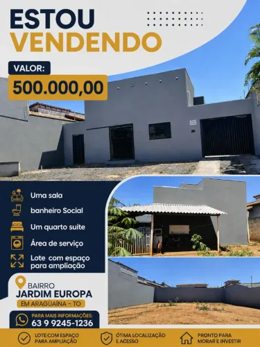 VENDE-SE CASA/PONTO COMERCIAL