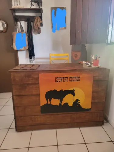 Balcão Rústico 