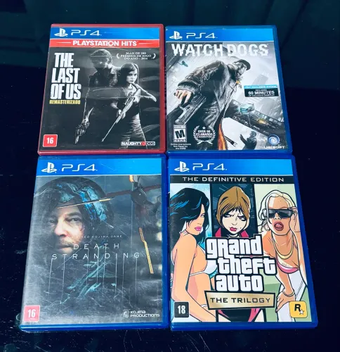 Jogos PS4 