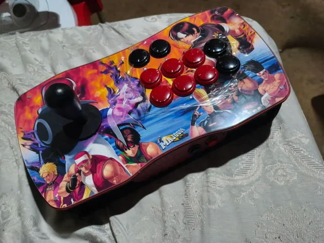 Controle arcade zero bala, usado só uma vez