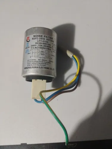 Filtro de linha da lavadora Samsung digital inverter