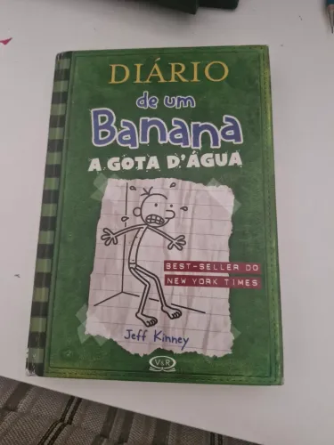 Livro Diário de Um Banana 3 A gota d'água
