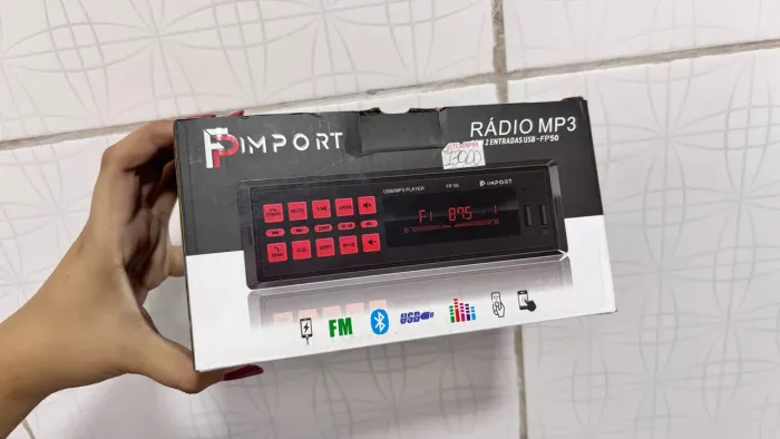 rádio de carro