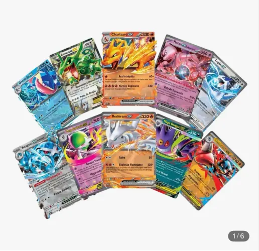 43 Cartas e 600 comum Pokémon olha a descrição