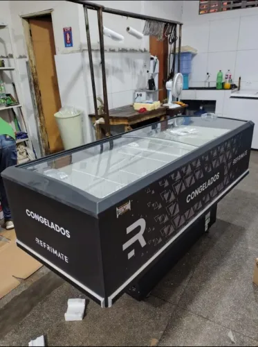 Freezer expositor refrimate novos direto de fábrica pronta entrega 