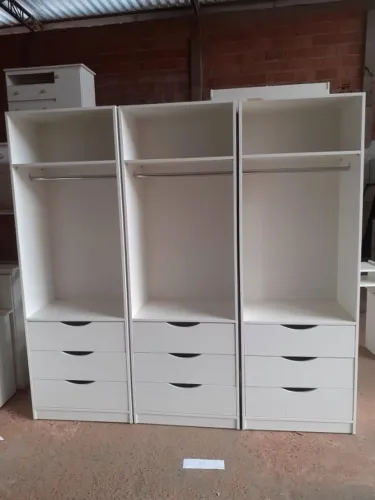 closet 3 gavetas novas em mdf entrega grátis