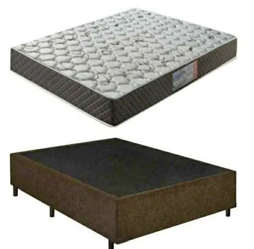 BASE SIMPLES + COLCHÃO CASAL D33 APROVEITE 890,00 