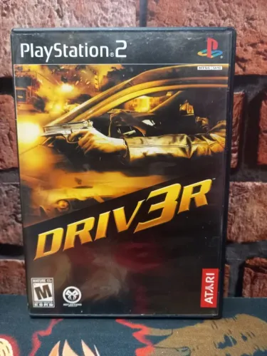JOGO DRIV3R PS2 USA ORIGINAL COMPLETO
