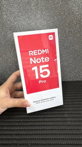 ?REDMI NOTE 15 PRO *12/512GB 5G NFC GLOBAL* ?PRETO/AZUL ?100% ?NOVO LACRADO ?R$2030,00