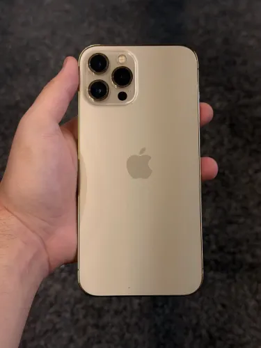 iPhone 12 ProMax gold 256Gb ZERADINHO!!!!