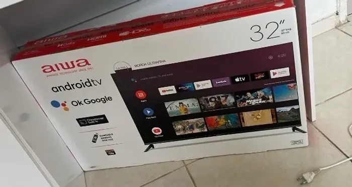Televisão Smart Android 32 polegadas,apenas 2 meses de uso sem defeitos