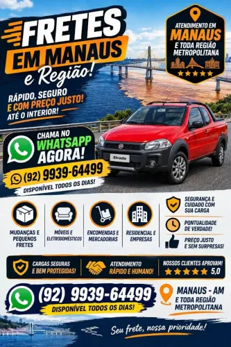 Frete em manaus