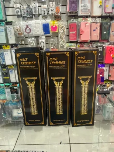 Maquininha dourado de barbear
